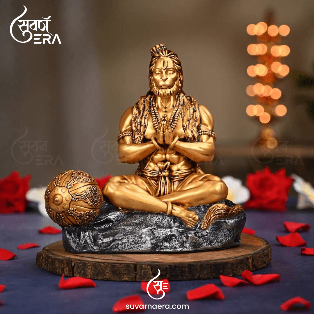 Mahabali Lord Hanuman Car Dashboard 3.5 inch